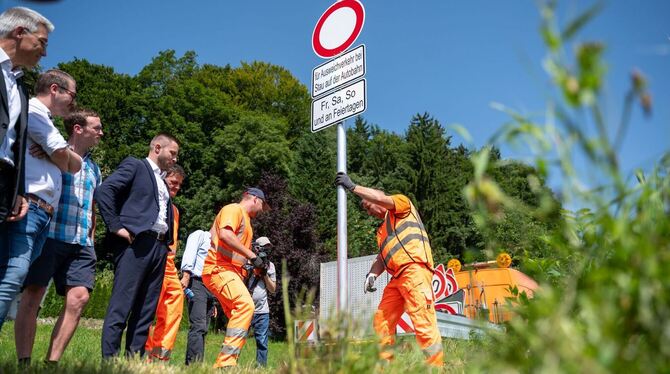 Start Durchfahrtsverbot in Oberbayern Start Durchfahrtsverbot in Oberbayern