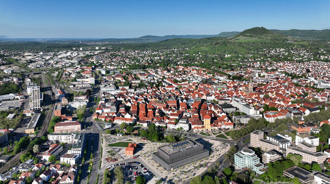 In Reutlingen kann es im Hochsommer ganz schön heiß werden.