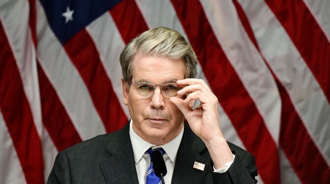 US-Finanzminister Scott Bessent US-Finanzminister Scott Bessent