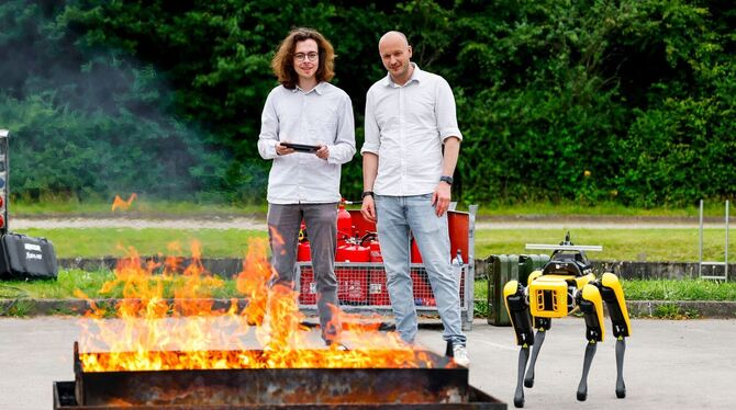 KI-Roboter soll Waldbrände löschen KI-Roboter soll Waldbrände löschen