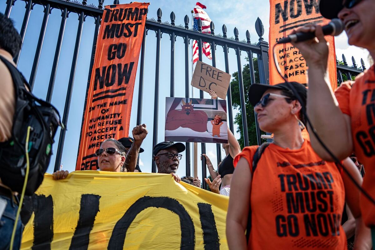 Proteste gegen Trump-Regierung