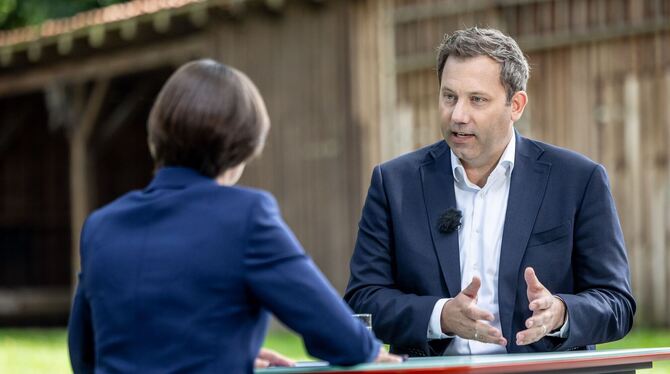 ZDF Sommerinterview Lars Klingbeil