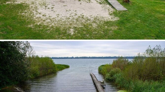 Wie der Klimawandel Deutschland verändert - Fotoserie Arendsee Wie der Klimawandel Deutschland verändert - Fotoserie Arendsee