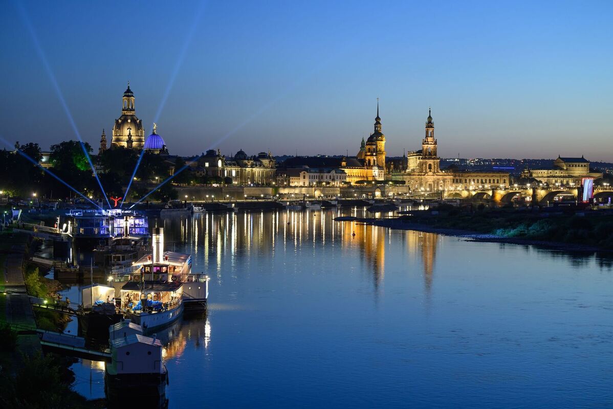 Dresden am Abend Dresden am Abend