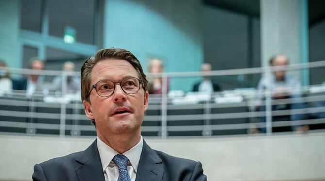 lbn, brb, Berlin, Bundestag, Verkehr, Justiz Andreas Scheuer (CSU), damals Bundesminister für Verkehr und digitale Infrastruktur, kommt als Zeuge zum Maut-Untersuchungsaussc