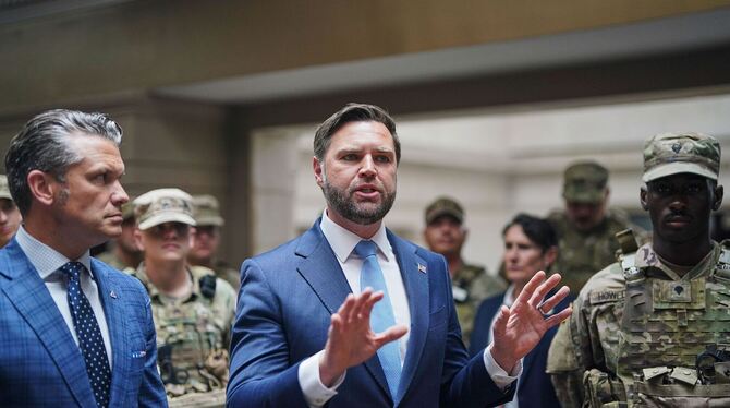 Vizepräsident JD Vance in Washington Vizepräsident JD Vance in Washington