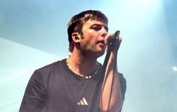 Grian Chatten, Sänger der Band Fontaines D. C., in Stuttgart.