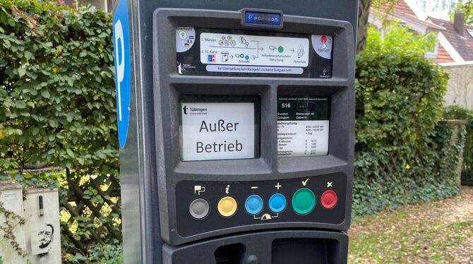 Der Hinweis »Außer Betrieb« ist wohl nur noch bis Mitte September aktuell: Mit einer Kulanzzeit von 14 Tagen bewirtschaftet die