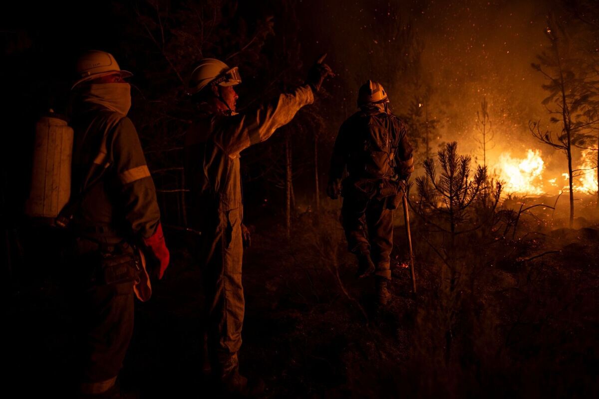 Waldbrände in Spanien Waldbrände in Spanien