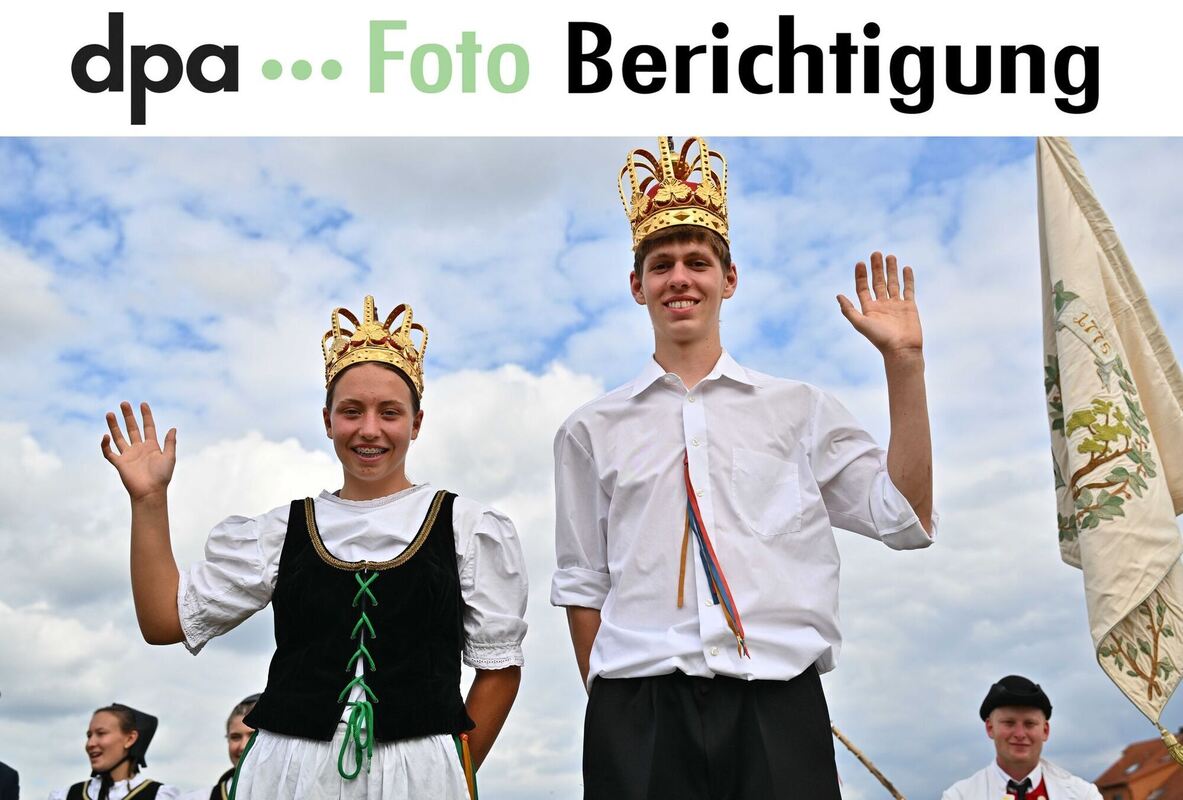 Höhepunkt des Markgröninger Schäferlaufs