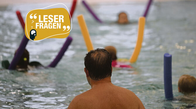 In den Reutlinger Bäder dürfen Begleitpersonen nicht mehr ohne weiteres mit in die Schwimmkurse.