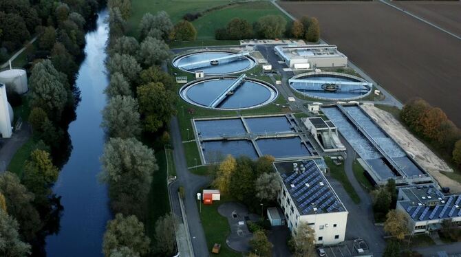 Klärwerk Tübingen, Abwasser, Das Klärwerk Tübingen gehört mit seinen vier Klärstufen zu den modernsten in Baden-Württemberg.