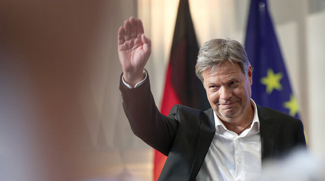 KINA, Politik, Bundestag, Parlament, Parteien Robert Habeck verlässt diese Woche den Bundestag.