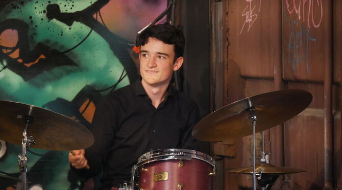 Jan Hauf im Echaz-Hafen.