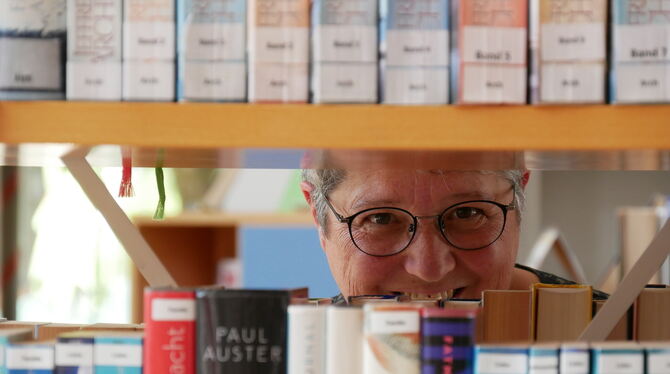 Chrisitina Ulmer-Trauner ist die Leiterin der Wannweiler Bücherei.