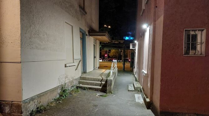 Das Gerberviertel bei Nacht.