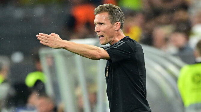 Seit 2022 verantwortlich für die U 20-Nationalmannschaft: Hannes Wolf. Der 44-Jährige trainierte früher unter anderem den VfB St