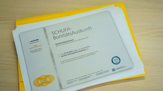Schufa-Bonitätsauskunft