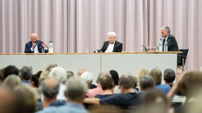 Palmer und Frohnmaier auf dem Podium.