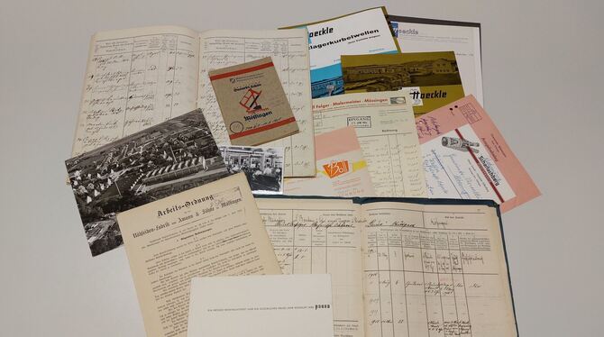 Dokumente im Stadtarchiv. FOTO: PR Dokumente im Stadtarchiv. FOTO: PR