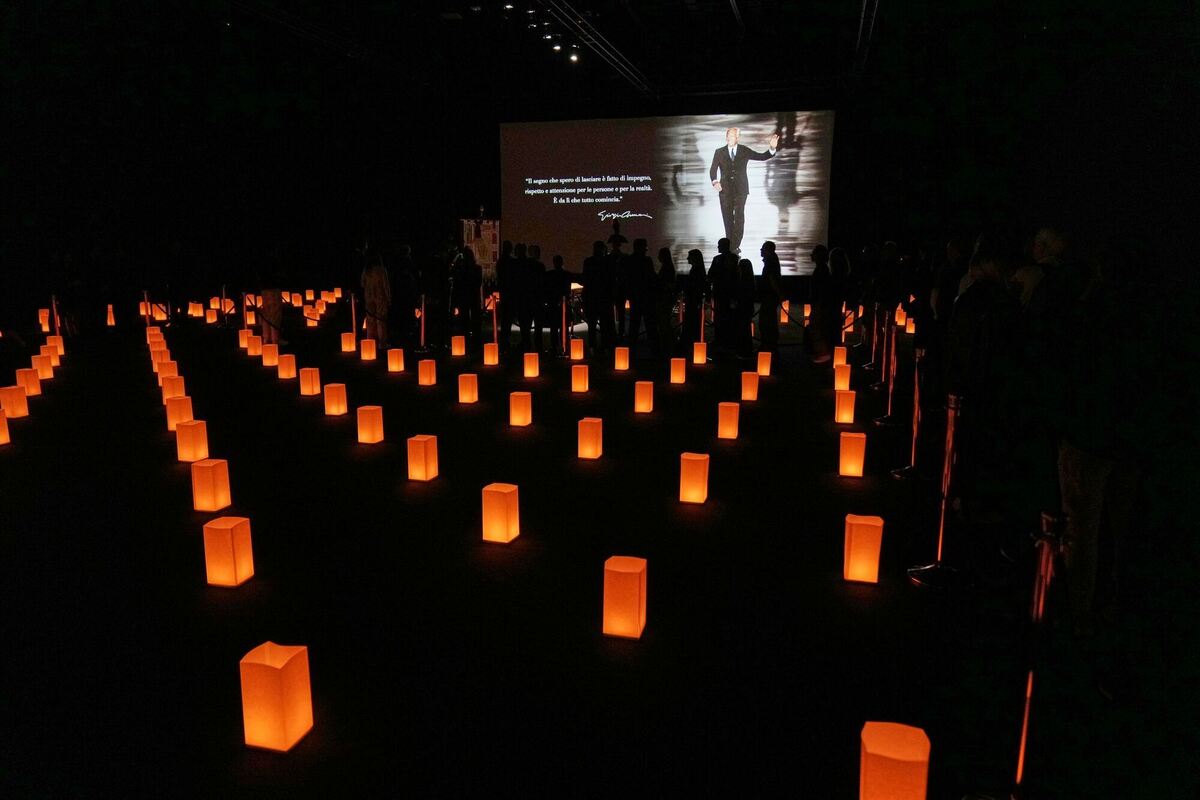 Nach Tod von Modemacher Armani Nach Tod von Modemacher Armani