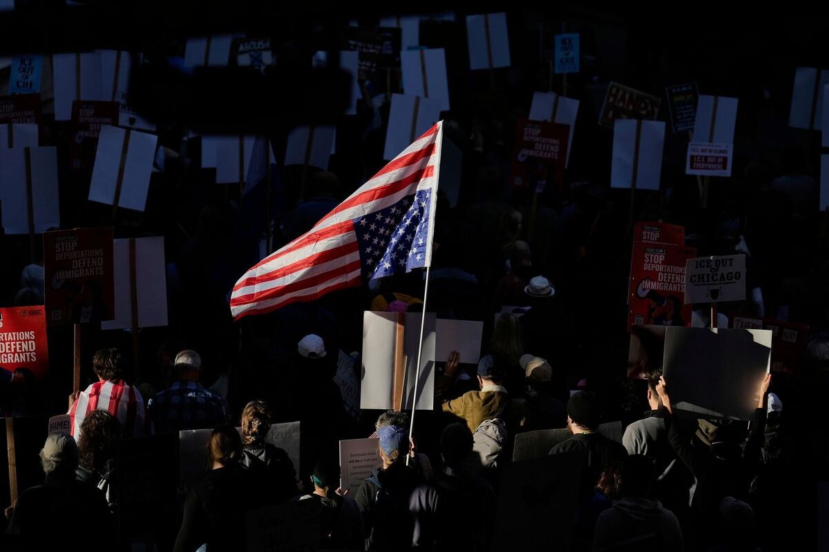Proteste in Chicago Proteste in Chicago