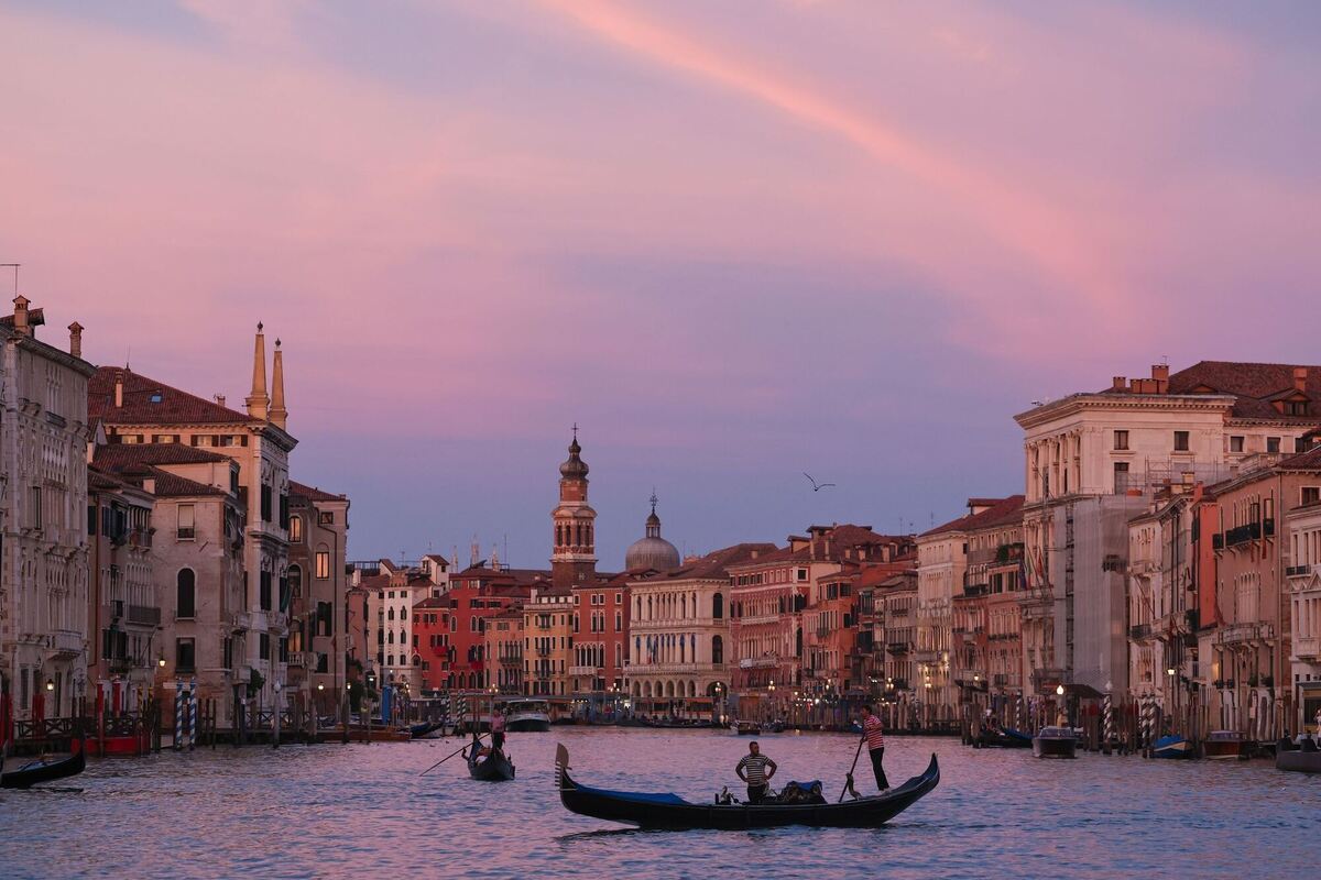 Gondeln in Venedig Gondeln in Venedig