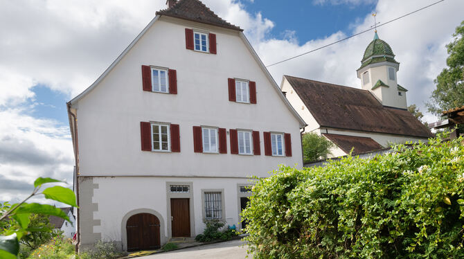 Pfarrhaus Sondelfingen Wird derzeit in Teilen renoviert: das historische und denkmalgeschützte Sondelfinger Pfarrhaus.