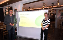 Birgit Walter, Vorsitzende der CDU Steinlach-Wiesaz Senioren, hat Jochen Hagenlocher vom Polizeipräsidium Reutlingen zur Betrug