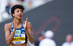 Rechnet mit einem sehr spannenden Weitsprung-Wettbewerb bei der Weltmeisterschaft in Tokio: Malaika Mihambo.  FOTO: HOPPE/DPA