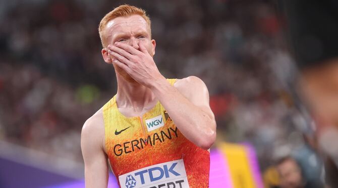 Frederik Ruppert muss bei der WM in Tokio einen Rückschlag nach einer starken Saison hinnehmen.