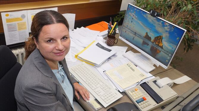 Kämmerin Silke Hirsch möchte die Nachfolge von Bürgermeister Klemens Betz antreten.