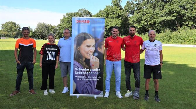 TSV Mähringen Gegen Leukämie hilft manchmal nur eine Stammzellspende. Um möglichst viele Spender zu gewinnen, tun sich in Mähringen viele Akte