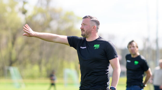 Ist seit dem Sommer 2023 Cheftrainer beim SV Nehren: Pedro Keppler. FOTO: ULMER/EIBNER Ist seit dem Sommer 2023 Cheftrainer beim SV Nehren: Pedro Keppler. FOTO: ULMER/EIBNER