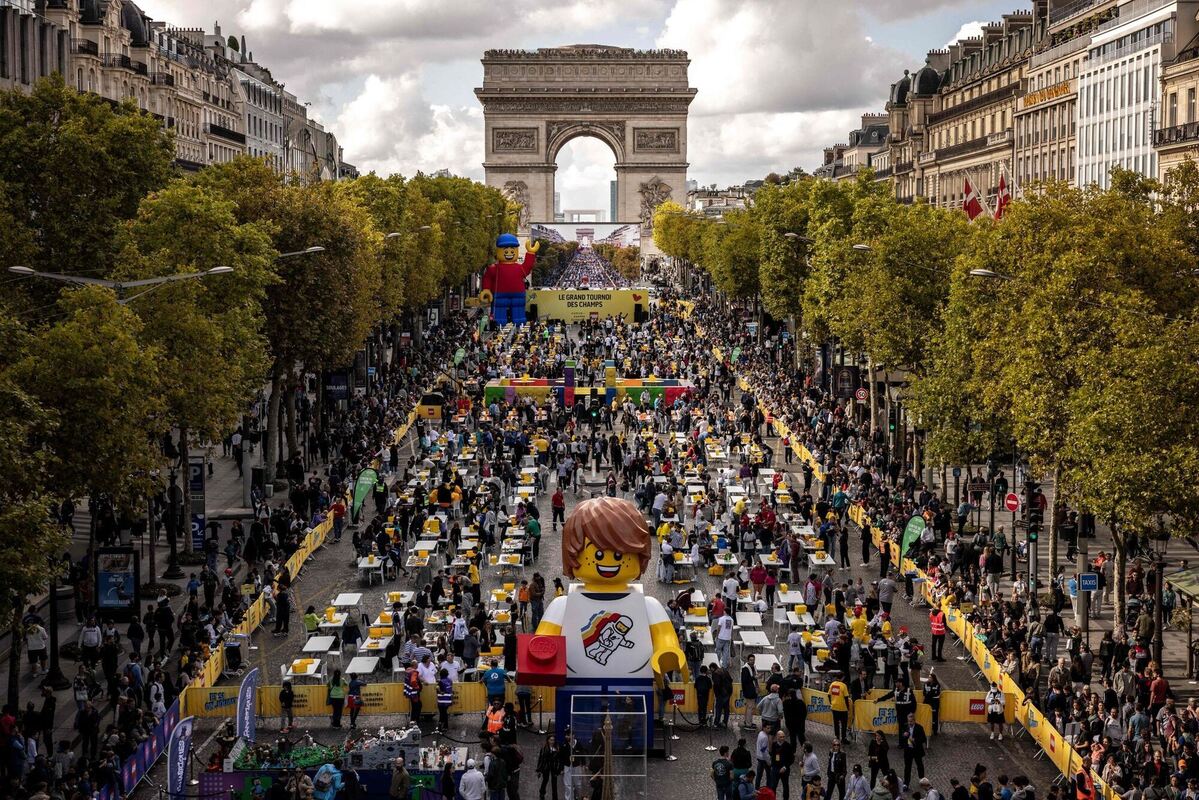 Lego-Wettbewerb in Paris Lego-Wettbewerb in Paris