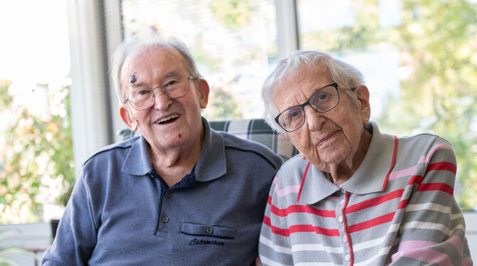 Heinz (94) und Friedel (99) Reiff haben den Zweiten Weltkrieg als Jugendliche erlebt. Noch im hohen Alter haben sie bewundernswe
