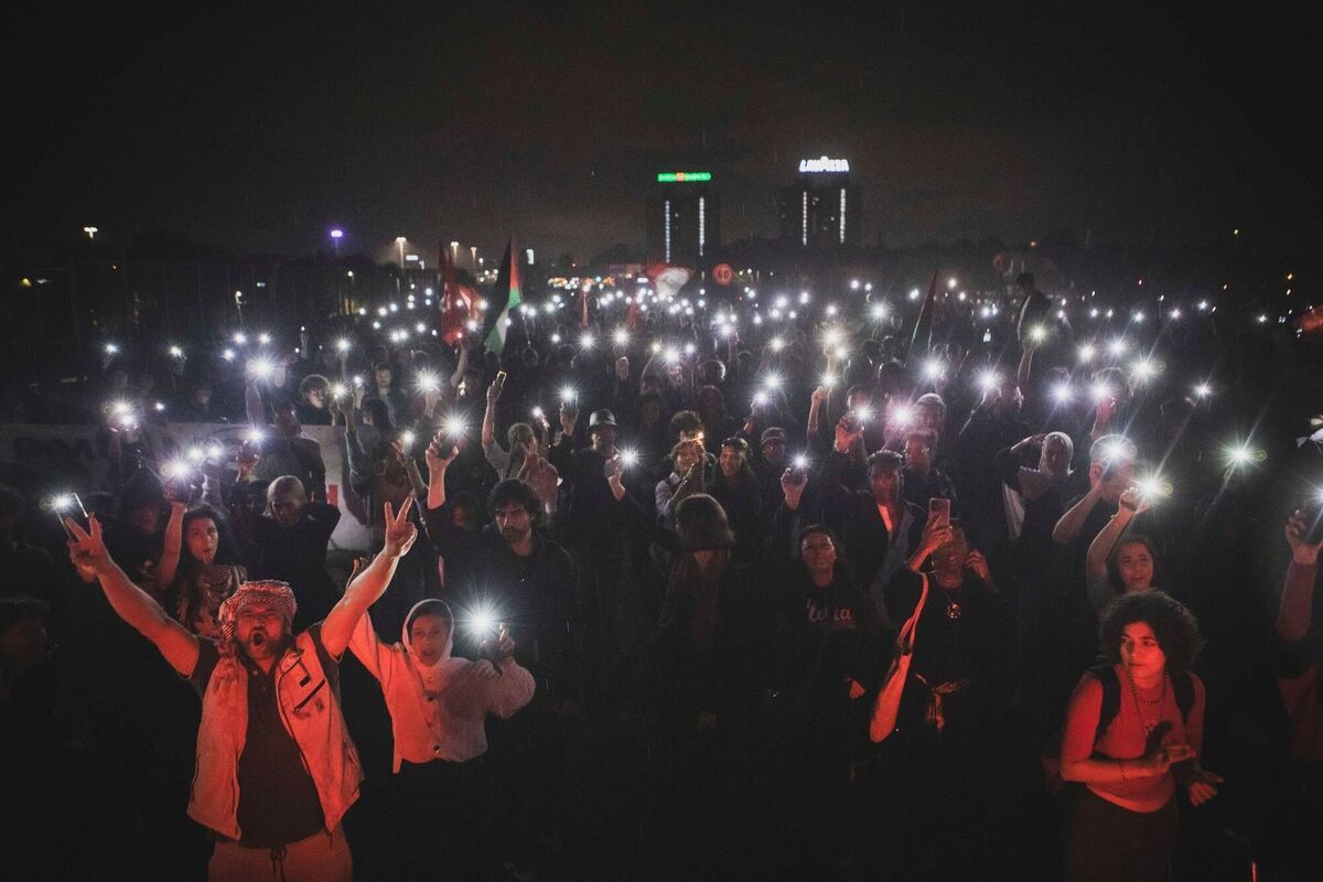 Nahostkonflikt - Proteste in Turin Nahostkonflikt - Proteste in Turin