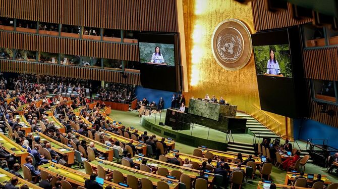 Generalversammlung der Vereinten Nationen Generalversammlung der Vereinten Nationen