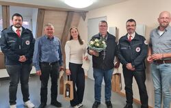 Jan Wörner (links, Bereitschaftsleiter) und Bernd Feucht (stellvertretender Vorsitzender und stellvertretender Bereitschaftslei