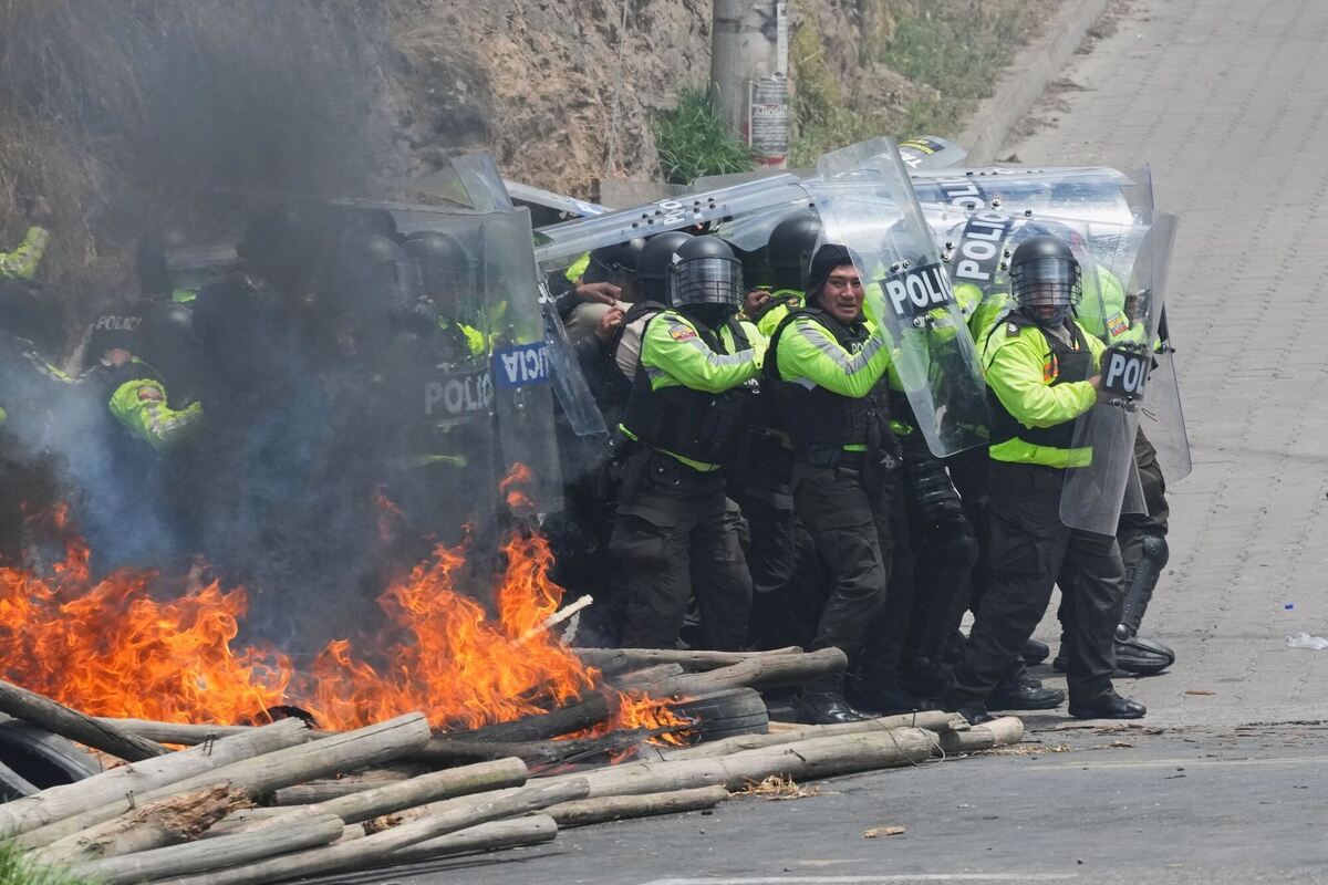 Proteste in Ecuador Proteste in Ecuador