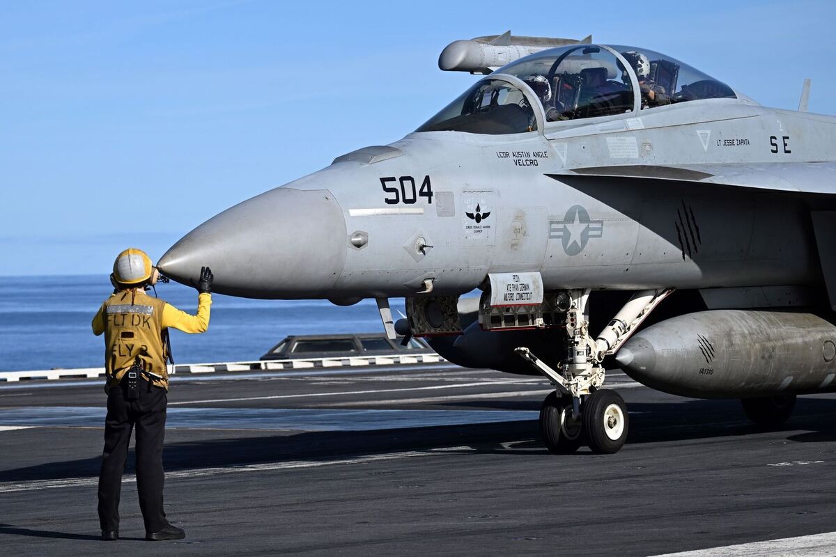 Flugzeugträger USS Gerald R. Ford in der Nordsee Flugzeugträger USS Gerald R. Ford in der Nordsee