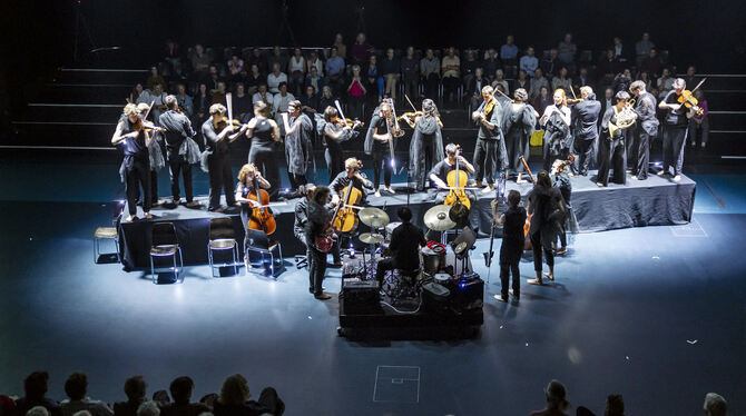 Stammgäste bei den Musiktagen und diesmal mit Bruckner da: das Stegreif-Orchester aus Berlin.