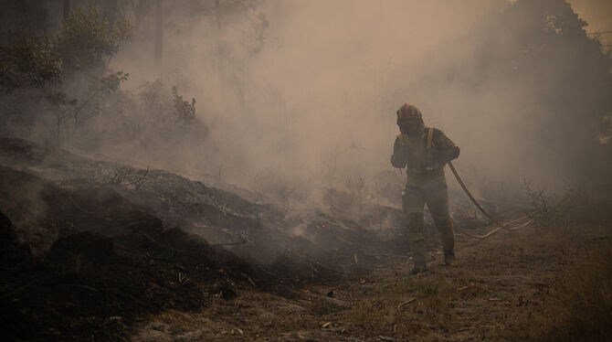 Kriminalität, Brände In Portugal brennen regelmäßig die Wälder. Bisher ist das in der Region noch nicht so weit, aber die Reutlinger Feuerwehr bereit
