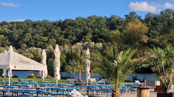 Baggersee Kiosk Gastronomie Wenn es nach dem Ehepaar Vohrer geht, öffnet der Kiosk am Kirchentellinsfurter Baggersee im kommenden Jahr wieder.