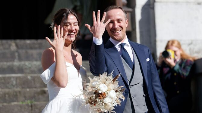 Trauung von Influencer und Politiker-Sohn Joe Laschet Trauung von Influencer und Politiker-Sohn Joe Laschet