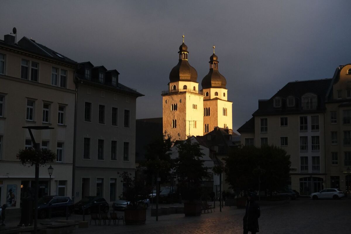 Abendlicht in Plauen Abendlicht in Plauen