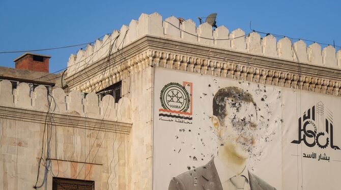 Bild des früheren syrischen Präsidenten Baschar al-Assad Bild des früheren syrischen Präsidenten Baschar al-Assad