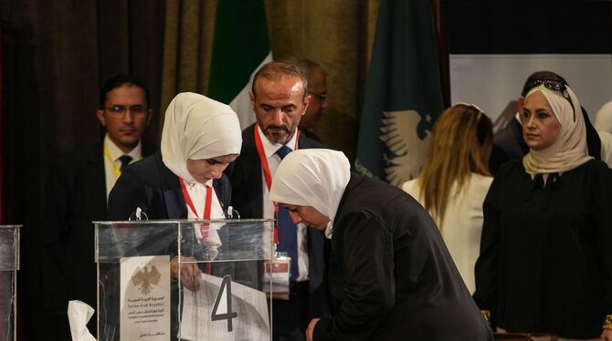 Parlamentswahlen in Syrien - Damaskus