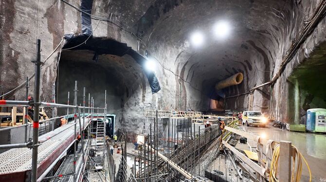Baustellenbesichtigung vom Pumpspeicherkraftwerk Forbach