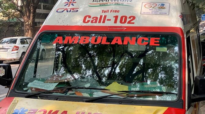 Indien - Krankenwagen